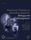 Image for Nonhuman primates in biomedical research.: (Biology and management.)