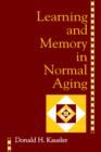 Image for Learning and Memory in Normal Aging