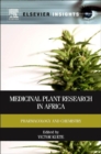 Image for Medicinal plant research in Africa: pharmacology and chemistry