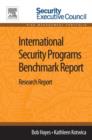Image for International Security Programs Benchmark Report: Research Report