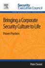 Image for Bringing a Corporate Security Culture to Life: Proven Practices