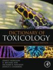 Image for Dictionary of toxicology
