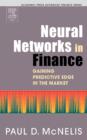 Image for Neural Networks in Finance