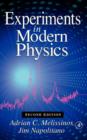 Image for Experiments in modern physics