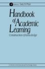 Image for Handbook of Academic Learning : Construction of Knowledge
