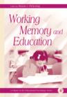 Image for Working memory and education