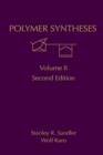 Image for Polymer Syntheses