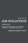 Image for Air Pollution : Supplement to Measurements, Monitoring, Surveillance, and Engineering Control : Volume 7