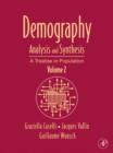 Image for Demography: Analysis and Synthesis Volume 2