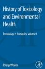 Image for History of Toxicology and Environmental Health
