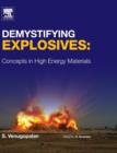 Image for Demystifying Explosives