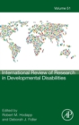 Image for International review of research in developmental disabilitiesVolume 51 : Volume 51