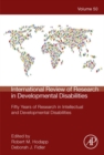 Image for International review of research in developmental disabilities.: Fifty years of research in intellectual and developmental disabilities : Volume fifty