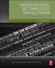 Image for Investigations: 150 Things You Should Know
