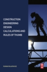 Image for Construction Engineering Design Calculations and Rules of Thumb