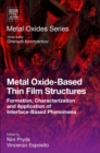 Image for Metal oxide-based thin film structures  : formation, characterization and application of interface-based phenomena