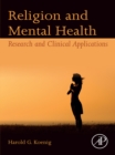 Image for Religion and mental health: research and clinical applications