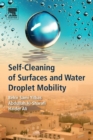 Image for Self-cleaning of surfaces and water droplet mobility