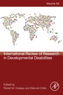 Image for International review of research in developmental disabilities. : Volume 55