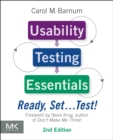 Image for Usability testing essentials  : ready, set-- test!