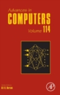 Image for Advances in Computers : Volume 114