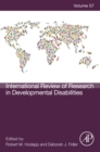 Image for International Review of Research in Developmental Disabilities. : Volume 57