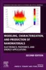 Image for Modeling, Characterization, and Production of Nanomaterials