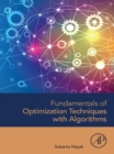 Image for Fundamentals of Optimization Techniques With Algorithms
