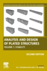 Image for Analysis and design of plated structuresVolume 1,: Stability