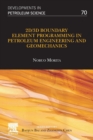 Image for 2D/3D boundary element programming in petroleum engineering and geomechanics : Volume 70