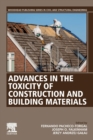 Image for Advances in the toxicity of construction and building materials