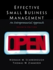 Image for Effective small business management  : an entrepreeurial approach