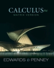 Image for Calculus  : matrix version