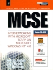Image for MCSE Certification : Internetworking with Microsoft TCP/IP on Microsoft Windows NT 4.0