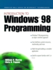 Image for Introduction to Windows 98 programming