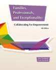 Image for Families, Professionals, and Exceptionality