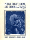 Image for Public Policy, Crime, and Criminal Justice