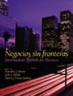 Image for Negocios sin fronteras : Intermediate Spanish for Business