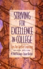 Image for Striving for Excellence in College