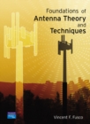 Image for Foundations of Antenna Theory and Techniques