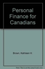 Image for Personal Finance for Canadians Cdn