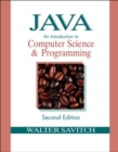 Image for Java  : an introduction to computer science and programming