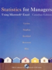 Image for Statistics for Managers : Using Microsoft Excel, First Canadian Edition