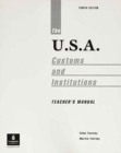 Image for USA, The : Customs and Institutions Teacher&#39;s Manual