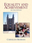 Image for Equality and Achievement:an Introduction to the Sociology of Education