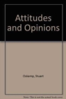 Image for Attitudes and Opinions