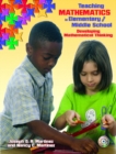 Image for Teaching elementary and middle school mathematics  : developing mathematical thinking