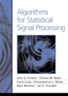 Image for Algorithms for Statistical Signal Processing