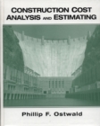 Image for Construction cost analysis and estimating