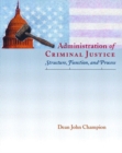 Image for Administration of Criminal Justice